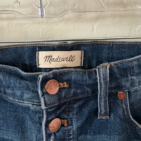 Madewell The Perfect Vintage Jeans Size 31 Button Fly - Picture 2 of 4